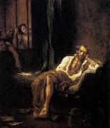 Eugene Delacroix Tasso in the Madhouse Spain oil painting artist